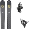 SCOTT SUPERGUIDE FREETOUR + DYNAFIT SPEED TURN BLACK/SILVER -Scott 9 118906 ski superguide freetour 291936 pack