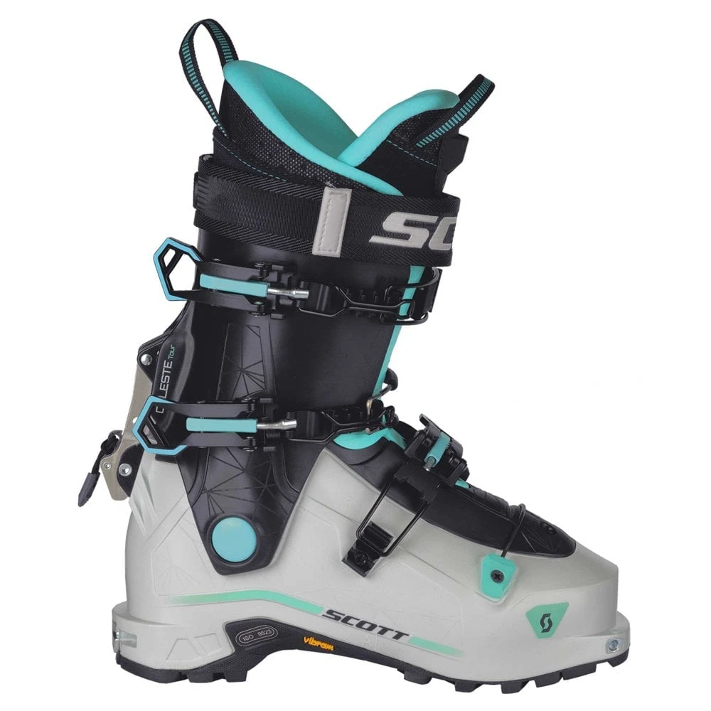 Scott Scott Celeste Tour Womens Touring Ski Boot 2023 - White/Mint Green 3 Scott Scott Celeste Tour Womens Touring Ski Boot 2023 - White/Mint Green
