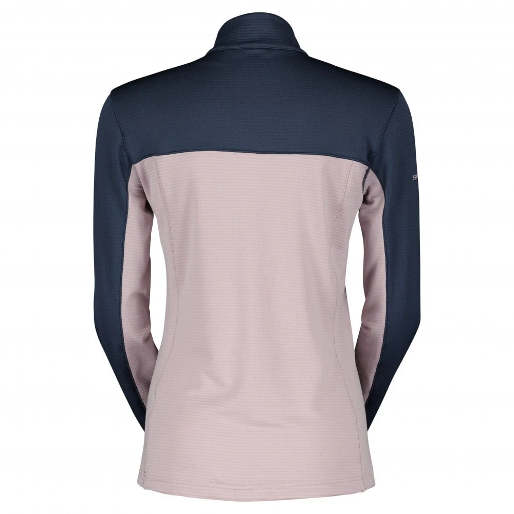 Scott Scott Defined Light Womens Pullover - Metal Blue/Sweet Pink 4 Scott Scott Defined Light Womens Pullover - Metal Blue/Sweet Pink - Image 2