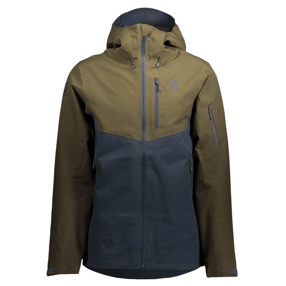 Scott Scott Explorair 3L Ski Jacket - Earth Brown/Dark Blue 3 Scott Scott Explorair 3L Ski Jacket - Earth Brown/Dark Blue