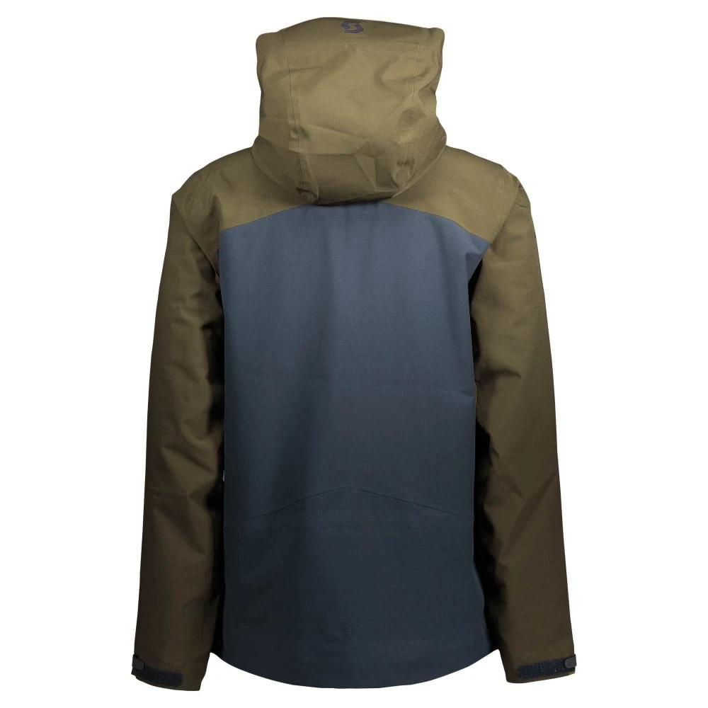 Scott Scott Explorair 3L Ski Jacket - Earth Brown/Dark Blue 4 Scott Scott Explorair 3L Ski Jacket - Earth Brown/Dark Blue - Image 2