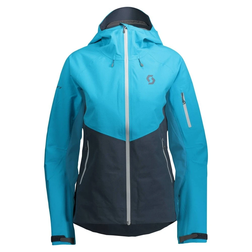 Scott Scott Explorair 3L Women's Ski Jacket - Breeze Blue/Dark Blue 3 Scott Scott Explorair 3L Women's Ski Jacket - Breeze Blue/Dark Blue