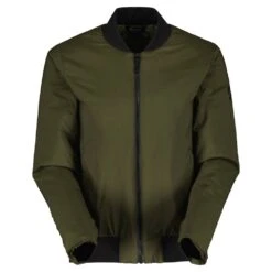 Scott Scott Tech Bomber Womens Jacket - Fir Green